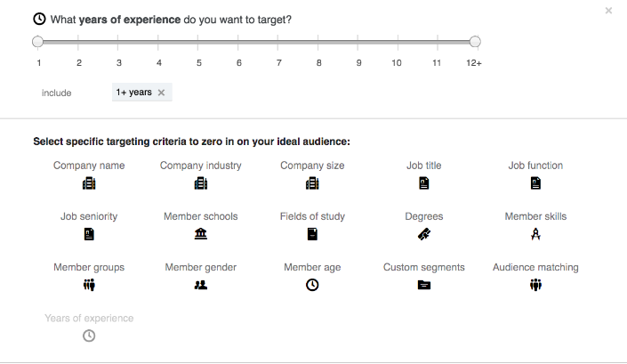 LinkedIn Audience Targeting