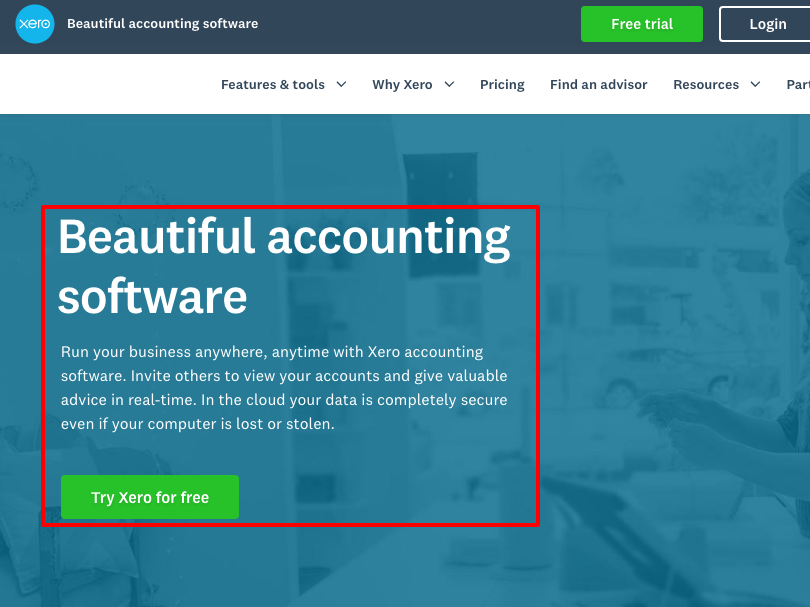 Beautiful accounting software