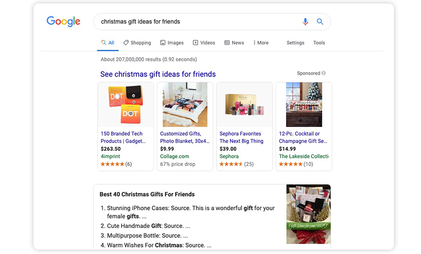 Advice: create dedicated holiday PPC campaigns